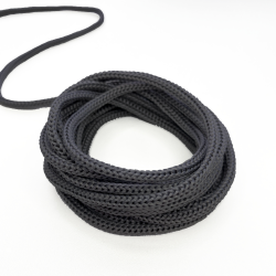 Шнур для одежды d-4.5мм, цвет Серый (на отрез)  в Сочи