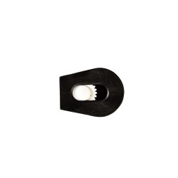 Зажим для шнура 4 мм KL цвет Чёрный + Белый (поштучно)  в Сочи