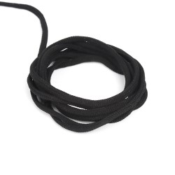 Шнур для одежды 4,5 мм, цвет Чёрный (на отрез)  в Сочи