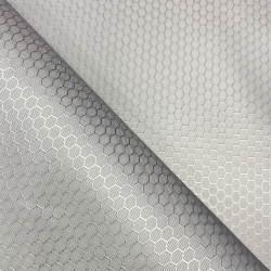 Ткань Оксфорд 300D PU Рип-Стоп СОТЫ, цвет Светло-Серый (на отрез)  в Сочи