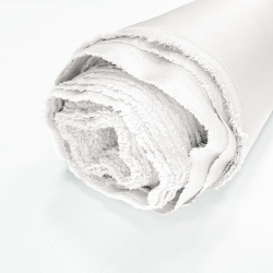 Мерный лоскут в рулоне Ткань Оксфорд 600D PU, цвет Белый 21,3м (№80,2)  в Сочи
