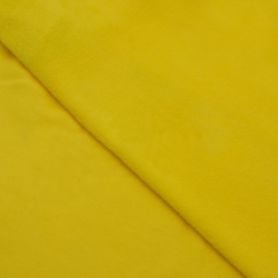 Флис Односторонний 180 гр/м2, Желтый (на отрез)  в Сочи