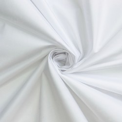 Ткань Дюспо 240Т WR PU Milky, цвет Белый (на отрез)  в Сочи