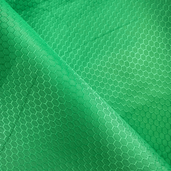 Ткань Оксфорд 300D PU Рип-Стоп СОТЫ, цвет Зелёный (на отрез)  в Сочи