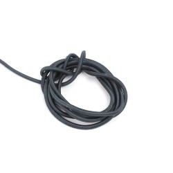 Шнур (Резинка) шляпный 3мм, цвет Серый (на отрез)  в Сочи