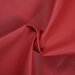 Эко кожа (Искусственная кожа), цвет Красный (на отрез)  в Сочи