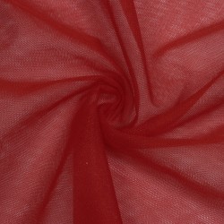 Фатин (мягкий), цвет Красный (на отрез)  в Сочи